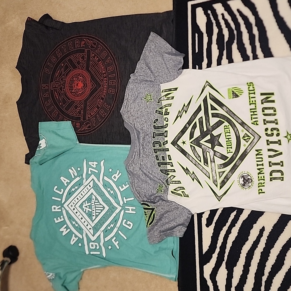 American Fighter mens small shirts 3 total